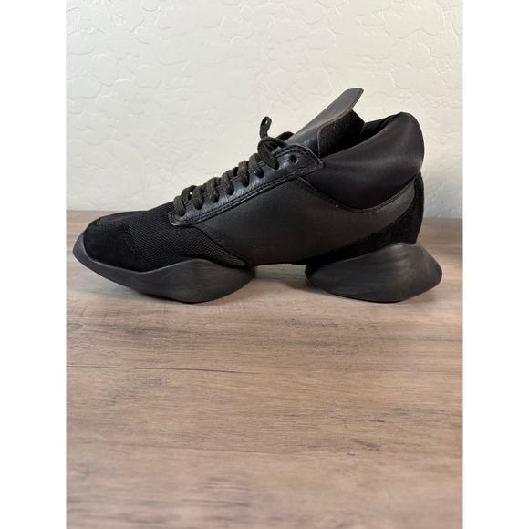 Rick Owens x‎ Adidas Men\'s Runner Shoes All Black Size 6 US 5.5 UK EUC main image 5